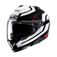 KASK MOTOCYKLOWY HJC I71 ENTA BLACK RED