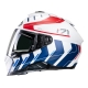 KASK MOTOCYKLOWY HJC I71 SIMO WHITE RED BLUE