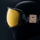 GOGLE SNOWBOARDOWE IMX PEAK BLACK MATT/GRAPHIC BLACK - SZYBA PODWÓJNA GOLD IRRIDIUM + BROWN