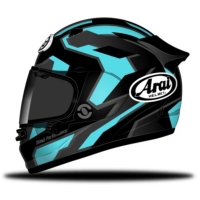 KASK ARAI QUANTIC ROBOTIK BLUE