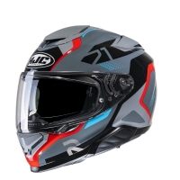 KASK MOTOCYKLOWY HJC RPHA71 HAPEL GREY RED