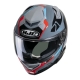 KASK MOTOCYKLOWY HJC RPHA71 HAPEL GREY RED