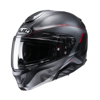 KASK MOTOCYKLOWY HJC RPHA91 COMBUST BLACK RED