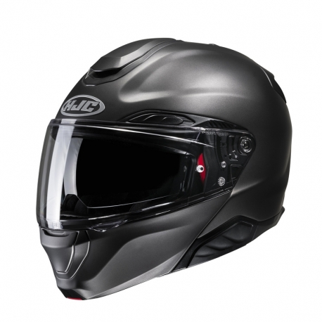 KASK MOTOCYKLOWY HJC RPHA91 SEMI FLAT TITANIUM