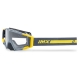 GOGLE IMX SAND GREY MATT/FLUO YELLOW - SZYBA SILVER IRIDIUM + CLEAR (2 SZYBY W ZESTAWIE)