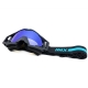 GOGLE IMX SAND BLACK MATT/BLUE - SZYBA BLUE IRIDIUM + CLEAR (2 SZYBY W ZESTAWIE)