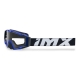 GOGLE IMX SAND BLUE MATT/BLACK - SZYBA BLUE IRIDIUM + CLEAR (2 SZYBY W ZESTAWIE)