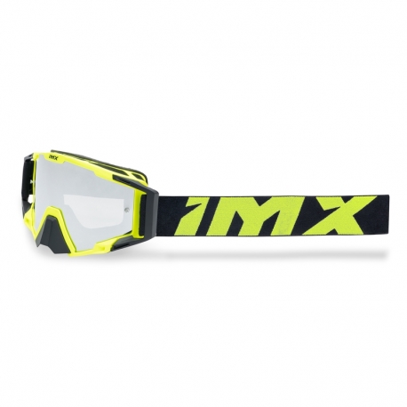 GOGLE IMX SAND FLUO YELLOW MATT/BLACK - SZYBA SILVER IRIDIUM + CLEAR (2 SZYBY W ZESTAWIE)