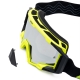 GOGLE IMX SAND FLUO YELLOW MATT/BLACK - SZYBA SILVER IRIDIUM + CLEAR (2 SZYBY W ZESTAWIE)