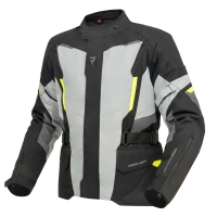 KURTKA TEKSTYLNA REBELHORN SCOUT BLACK/GREY/FLUO YELLOW