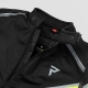 KURTKA TEKSTYLNA REBELHORN SPARK BLACK/GREY/FLUO YELLOW