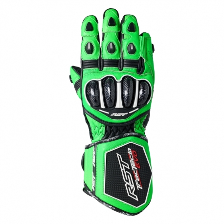 RĘKAWICE SKÓRZANE RST TRACTECH EVO 4 NEON GREEN/BLACK