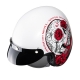 KASK MOTOCYKLOWY HJC V31 DESTO WHITE RED