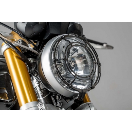 OSŁONA REFLEKTORA SW-MOTECH GRILL BMW R NINET/SCRAMBLER/PURE BLACK