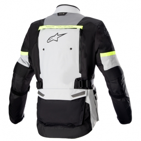 KURTKA TEKSTYLNA ALPINESTARS BOGOTA PRO DRYSTAR ICE GREY/DARK GREY/YELLOW FLUO S