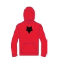 BLUZA Z KAPTUREM FOX JUNIOR LEGACY FLAME RED YXL