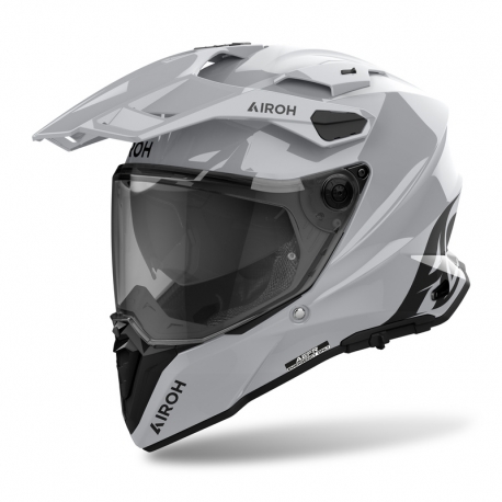KASK MOTOCYKLOWY AIROH COMMANDER 2 COLOR CEMENT GREY GLOSS