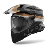 KASK MOTOCYKLOWY AIROH COMMANDER 2 DOOM GOLD MATT XL