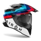 KASK MOTOCYKLOWY AIROH COMMANDER 2 DOOM BLACK GLOSS