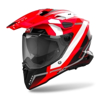 KASK MOTOCYKLOWY AIROH COMMANDER 2 MAVICK RED GLOSS