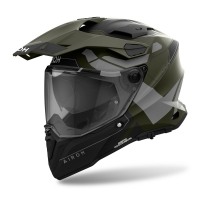 KASK MOTOCYKLOWY AIROH COMMANDER 2 REVEAL MILITARY GREEN MATT