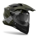 KASK MOTOCYKLOWY AIROH COMMANDER 2 REVEAL MILITARY GREEN MATT