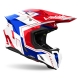 KASK MOTOCYKLOWY AIROH TWIST 3 DIZZY BLUE/RED GLOSS