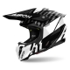 KASK MOTOCYKLOWY AIROH TWIST 3 THUNDER BLACK WHITE GLOSS