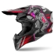 KASK MOTOCYKLOWY AIROH WRAAAP CYBER RED MATT