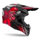 KASK MOTOCYKLOWY AIROH WRAAAP CYBER RED MATT