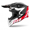 KASK MOTOCYKLOWY AIROH WRAAAP RELOADED RED GLOSS