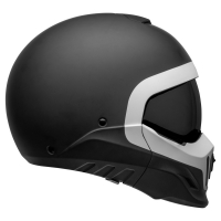 KASK MOTOCYKLOWY BELL BROOZER CRANIUM MATTE BLACK WHITE S
