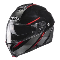 KASK MOTOCYKLOWY HJC C91 TERO BLACK RED