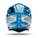 KASK AIROH COMMANDER 2 MAVICK CERULEAN BLUE GLOSS S
