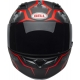 KASK BELL QUALIFIER STEALTH CAMO MATTE BLACK/RED S