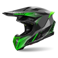 KASK AIROH TWIST 3 SHARD GREEN GLOSS M