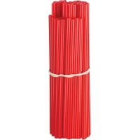 80-PACK POLYURETHANE SPOKE SKINS RED