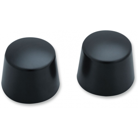 AXLE CAPS FRONT BLACK