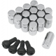 LUG NUTS 10MM CHROME 16-PACK