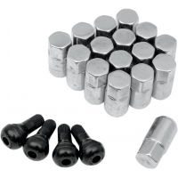 LUG NUTS 12X1.50 CHROME 16-PACK