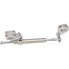 7 WAY STEERING STABILIZER SILVER