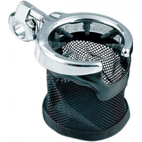 UNIVERSAL DRINK HOLDER 1" BASKET CHROME