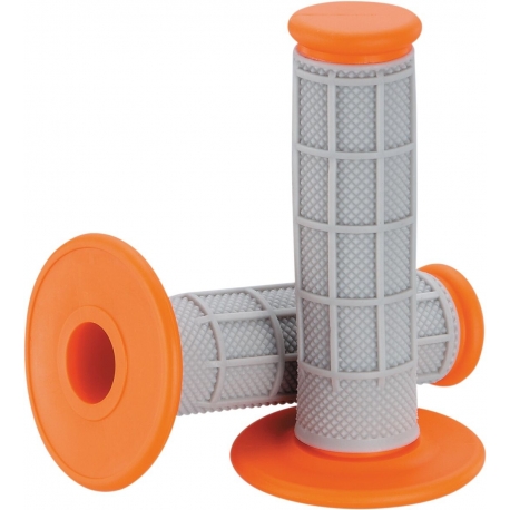 QUALIFIER™ HALF WAFFLE GRIPS GRAY/ORANGE