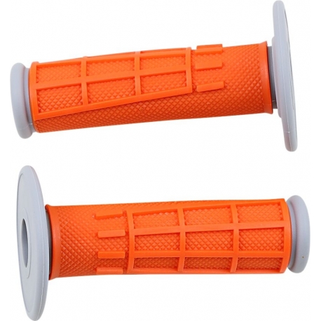 Orange Half Waffle Compound Grips