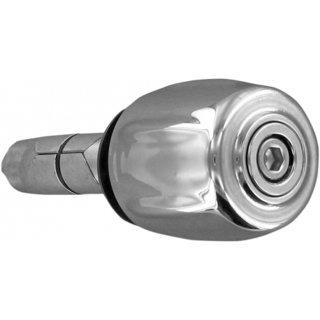 BAR END WEIGHT ASSIST CHROME