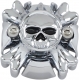 REPLACEMENT ZOMBIE END CAP CHROME