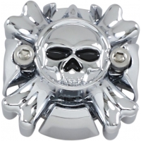 REPLACEMENT ZOMBIE END CAP CHROME