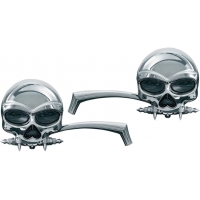 MIRRORS SKULL CHROME