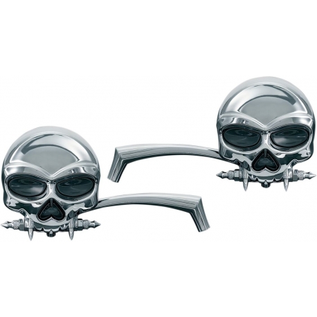 MIRRORS SKULL CHROME