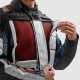 KURTKA MOTOCYKLOWA TEKSTYLNA REBELHORN CUBBY 5 BLUE GREY RED